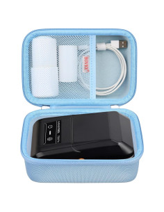 Funda BOVKE para Etiquetadora Bluetooth SUPVAN T50M Pro Azul