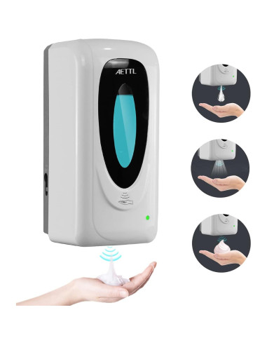 Dispensador de Jabón Espumoso Automático AETTL 1000ml Sin Contacto