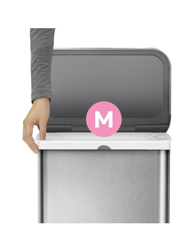 Bolsas de Basura Ajustadas simplehuman Código M 45L 60 Contar