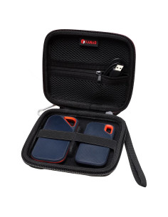 Funda Dura XANAD para SSD Sandisk Pro/Samsung T7 - Negro