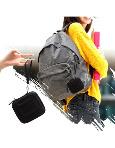 Funda Dura XANAD para SSD Sandisk Pro/Samsung T7 - Negro