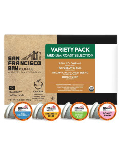 Cápsulas de Café Compostables San Francisco Bay 40 Ct Tostado Medio