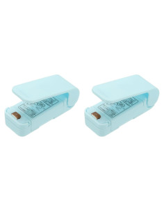 Selladora de Bolsas Mini Portátil PATIKIL - 2 Pcs, Azul