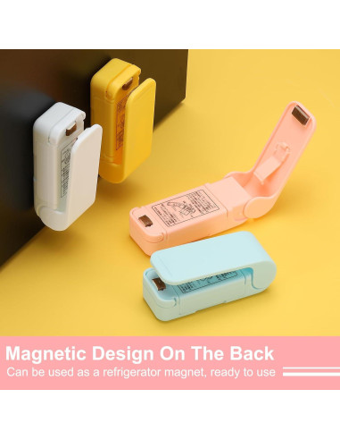 Selladora de Bolsas Mini Portátil PATIKIL - 2 Pcs, Azul