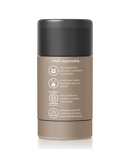 Desodorante para hombres Method sin aluminio 75g x6 - Cedro y Ciprés