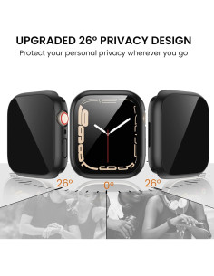 Funda Protectora Tensea para Apple Watch 45mm - Impermeable y Anti-espía 2