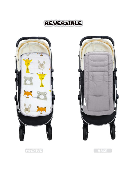Almohadilla de Silla de Paseo Miracle Baby Algodón 34x78cm