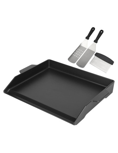 Plancha de Hierro Fundido BBQ Future 47.24x35.56 cm Antiadherente