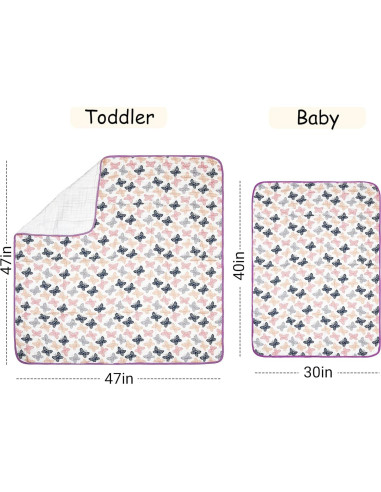 Manta de Muselina ZPECC 76x102 cm Algodón Orgánico Hipoalergénica
