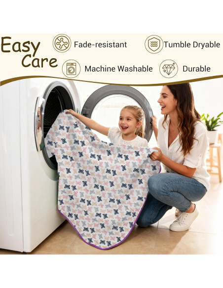 Manta de Muselina ZPECC 76x102 cm Algodón Orgánico Hipoalergénica