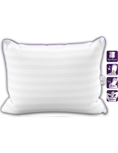 Almohadas Queen Anne Estándar (Paquete de 2) Hipoalergénicas