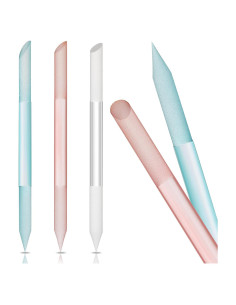 Juego de 3 Empujadores de Cutículas de Vidrio Mudder - Portátiles