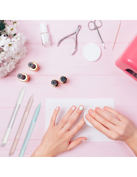 Juego de 3 Empujadores de Cutículas de Vidrio Mudder - Portátiles