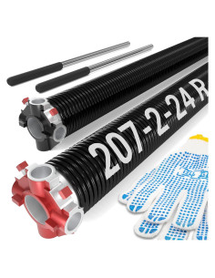 Resorte de Torsión para Puerta de Garaje Toriexon 0.207x5x61 cm