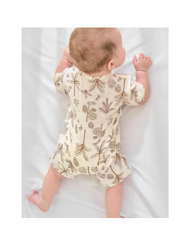 Bata de Kimono para Bebé BINIDUCKLING Algodón Muselina 0-3 Meses