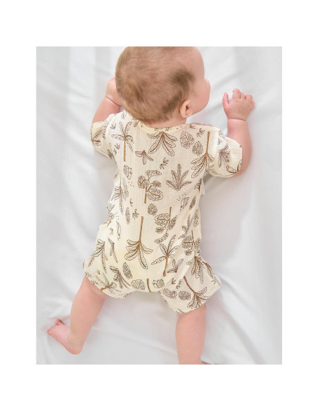 Bata de Kimono para Bebé BINIDUCKLING Algodón Muselina 0-3 Meses