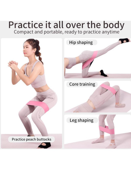 Bandas de Resistencia Xensamy CHI014 para Fitness y Yoga