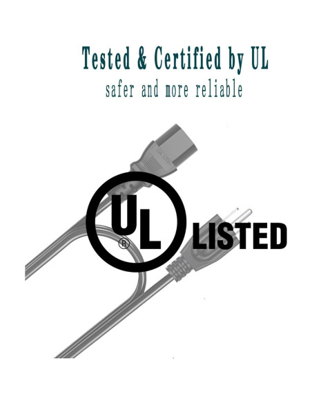 Cable de Alimentación 3 Pines 0.91m UNIMOSON para Altavoces ION