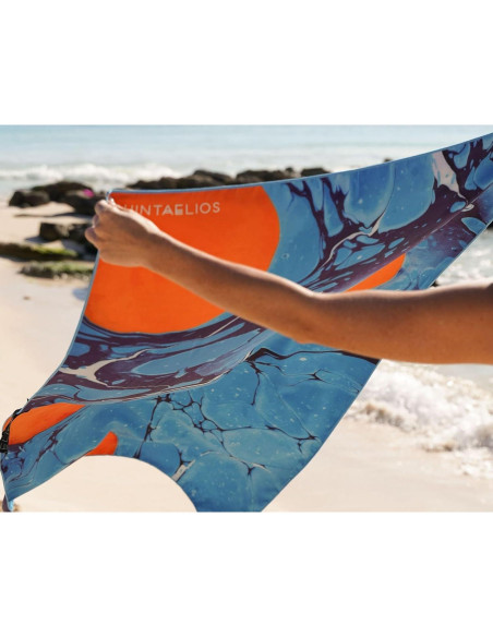 Toalla de Playa Microfibra Quintaelios 89x160 cm Secado Rápido