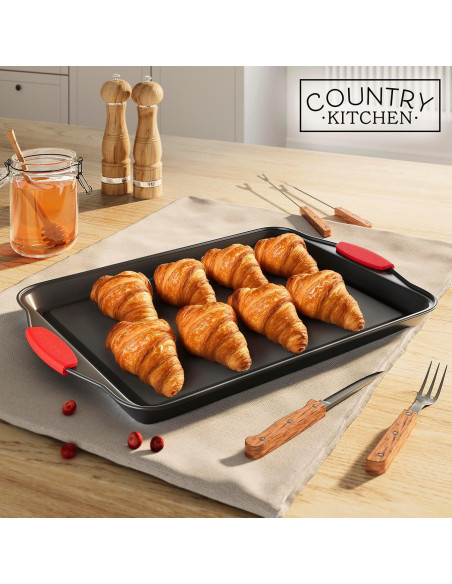 Juego de Utensilios para Hornear Apilables Country Kitchen - 4 Piezas Juego de Utensilios para Hornear Apilables Country Kitchen - 4 Piezas