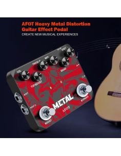 Pedal de Distorsión VSN Heavy Metal para Guitarra - True Bypass 2