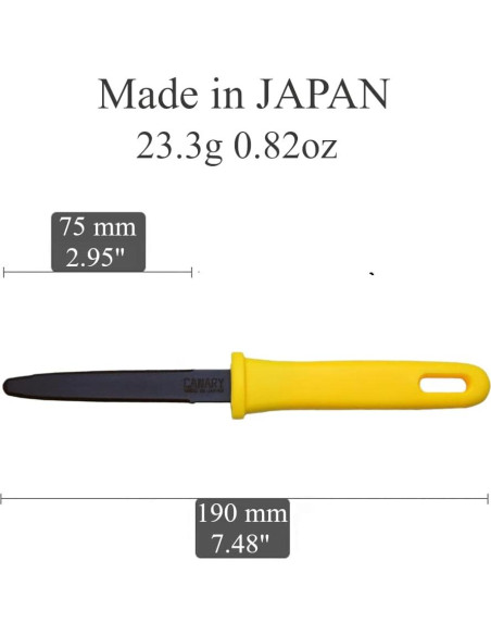 Cortador de Cartón Corrugado CANARY DC-190F 19 cm Amarillo