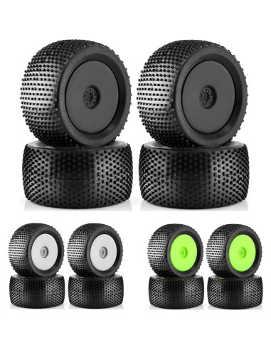 Neumáticos y Ruedas RC 1/8 Dantenron 140mm Off Road 4PCS