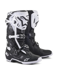 Botas de Motocicleta para Hombre Alpinestars 12 Negro/Blanco