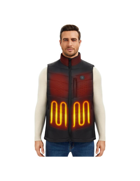 Chaleco Térmico Eltena para Hombres con Batería 12000mAh