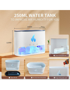 Difusor de Aceite Esencial EADAS-ELBOW 250ML con Luz LED 2