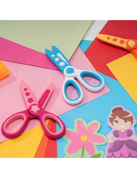 Tijeras de Seguridad para Niños GAIFONGRE 3 Pcs Plástico