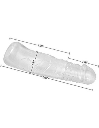 Manga Extensora Suave HWMYK 20.32 cm Transparente Mejora Masculina