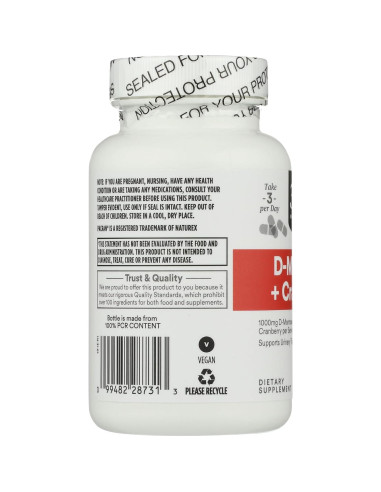 D-Mannosa con Arándano 365 Whole Foods 90 Cápsulas