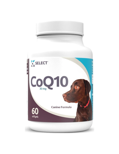 Suplemento K9 Select CoQ10 para Perros 30mg - 90 Geles Blandos