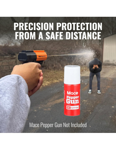 Mace Pepper Gun 2.0 Recarga Spray de Pimienta 28g