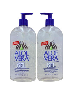 Gel de Aloe Vera Puro Genérico 2 x 710 ml - Hidratante y Calmante