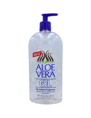 Gel de Aloe Vera Puro Genérico 2 x 710 ml - Hidratante y Calmante