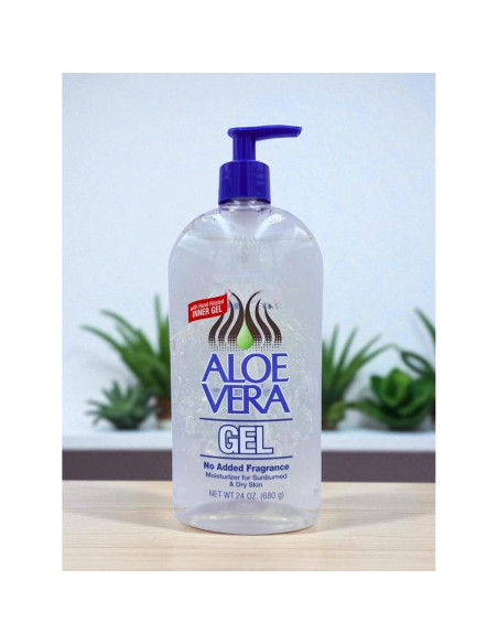Gel de Aloe Vera Puro Genérico 2 x 710 ml - Hidratante y Calmante