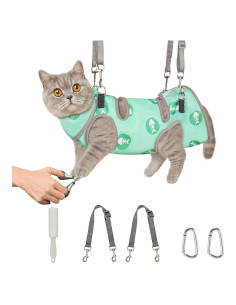 Hamaca para Gatos Supet, Envoltura Calmante para Acicalar