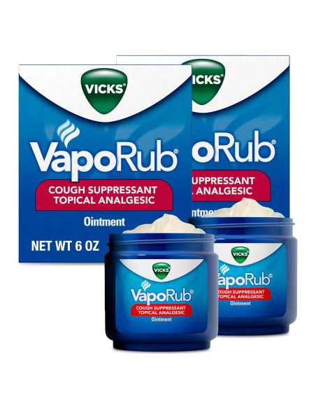 Vicks VapoRub 170g - Supresor de Tos Tópico y Analgésico