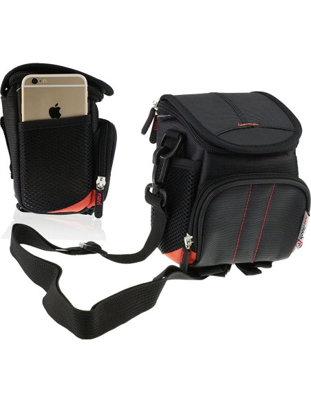 Bolsa de Cámara de Acción Navitech Negra - Resistente al Agua Bolsa de Cámara de Acción Navitech Negra - Resistente al Agua