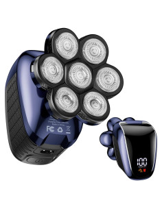 Afeitadora Eléctrica Wyklaus 7D para Cabeza y Vello Nasal