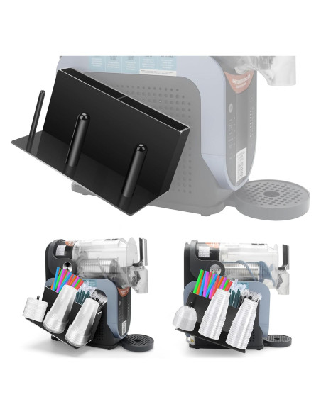 Soporte Organizador 3-en-1 para Tazas y Pajitas Ninja Slushie