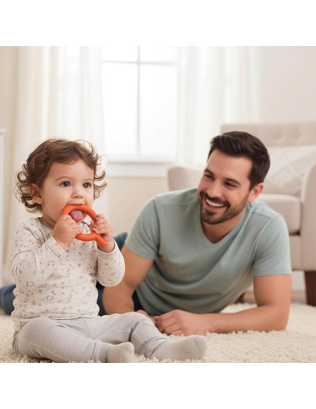 Chewy Tubes P's & Q's - Herramienta de Masticación Segura 20.6cm