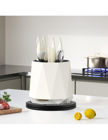 6 Soportes Giratorios de 25cm MUKCHAP para Exhibición 360