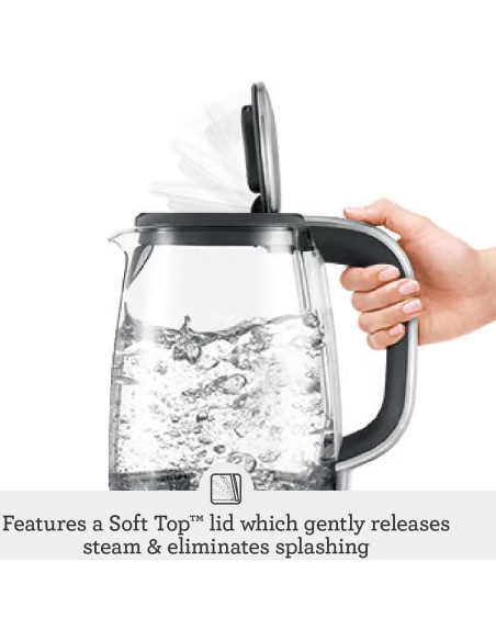 Hervidor Eléctrico de Cristal Breville BKE595XL 5.03L