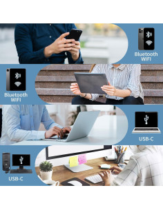 Impresora Portátil Rongta F82 Inalámbrica 300DPI para Oficina 2