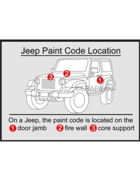 Juego de Pintura de Pincel Blanco PRIME TOUCH UP 15ml para Jeep Compass 2021