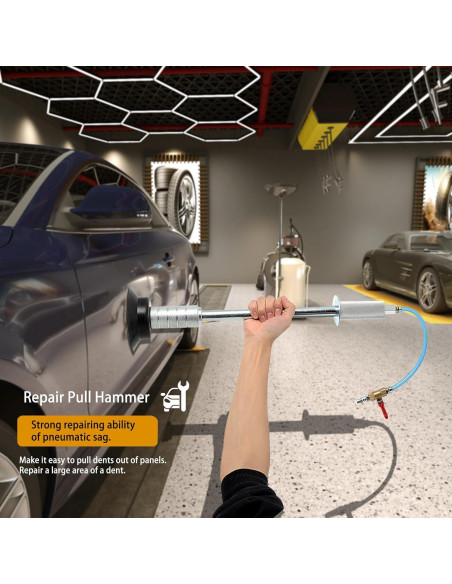 Extractor de Abolladuras Neumático EODSAD Kit 3 Piezas 1.36kg