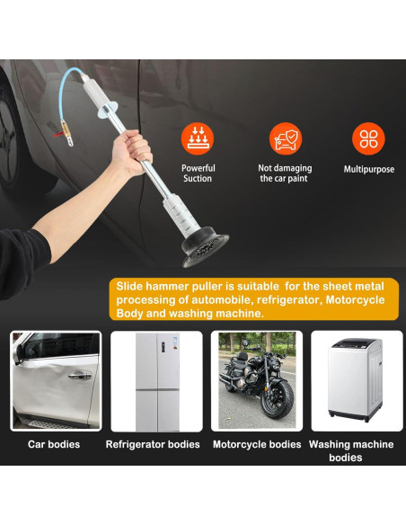 Extractor de Abolladuras Neumático EODSAD Kit 3 Piezas 1.36kg